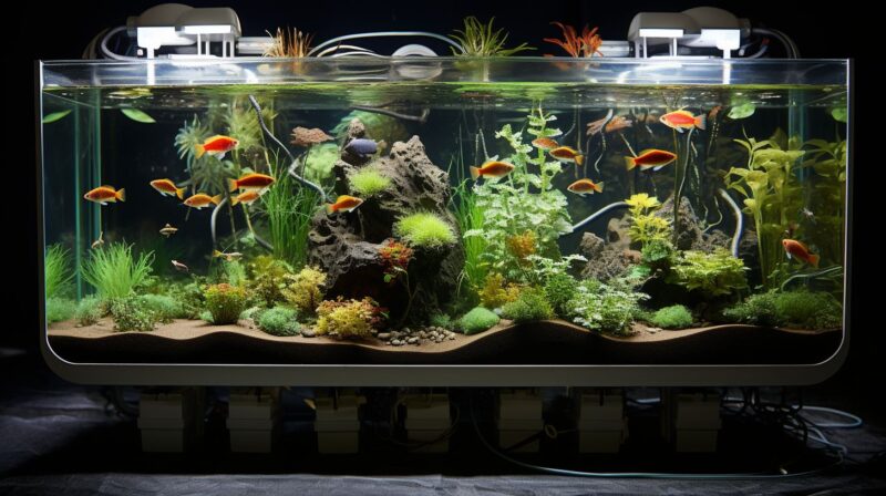 Aquaponics fish in cold climate